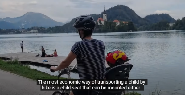 Youth & Commute Cycling with a child
